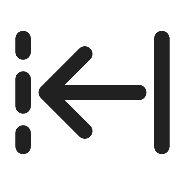 Ic Fluent Padding Left 24 Filled