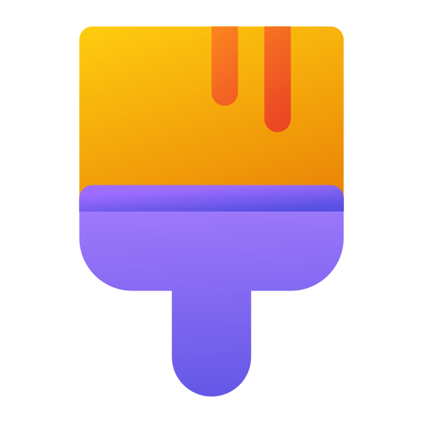 Ic Fluent Paint Brush 16 Color