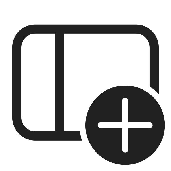 Ic Fluent Panel Left Add 28 Regular