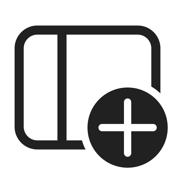 Ic Fluent Panel Left Add 48 Regular