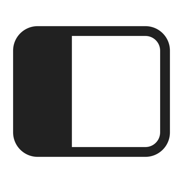 Ic Fluent Panel Left Default 28 Filled