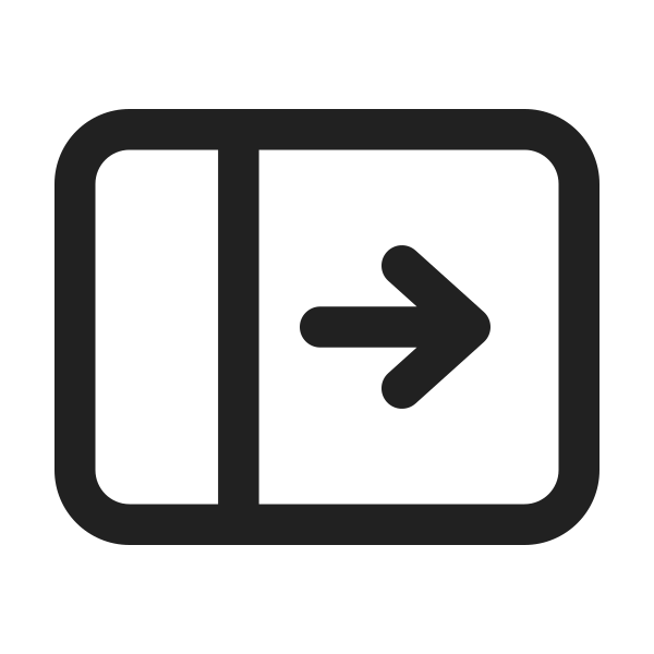 Ic Fluent Panel Left Expand 24 Regular
