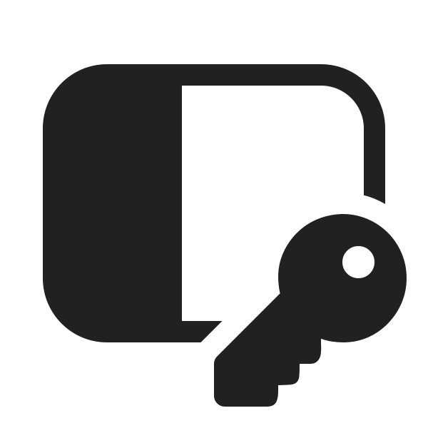 Ic Fluent Panel Left Key 20 Filled