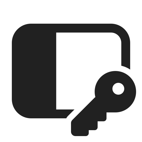 Ic Fluent Panel Left Key 24 Filled
