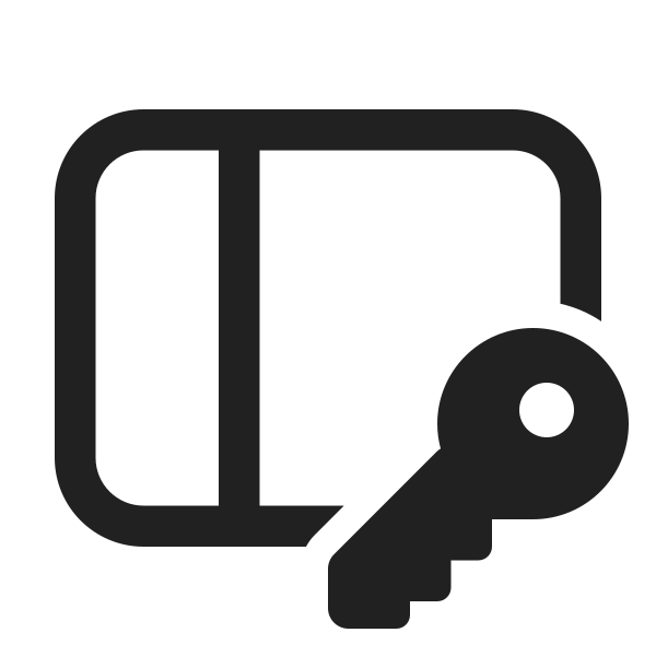 Ic Fluent Panel Left Key 24 Regular