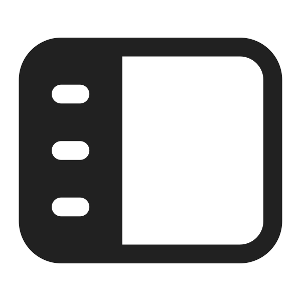Ic Fluent Panel Left Text 32 Filled