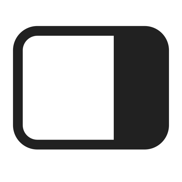 Ic Fluent Panel Right 28 Filled