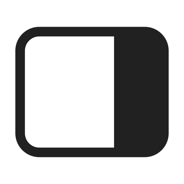 Ic Fluent Panel Right 48 Filled