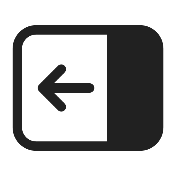 Ic Fluent Panel Right Expand 28 Filled