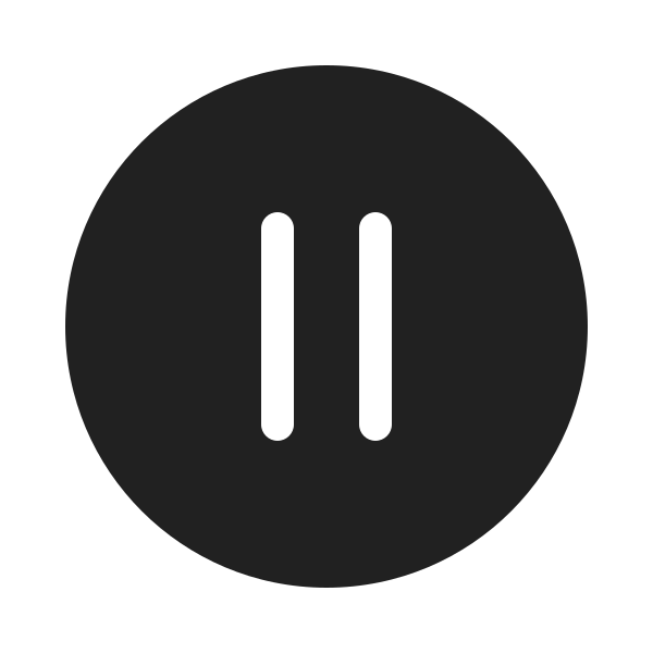 Ic Fluent Pause Circle 20 Filled