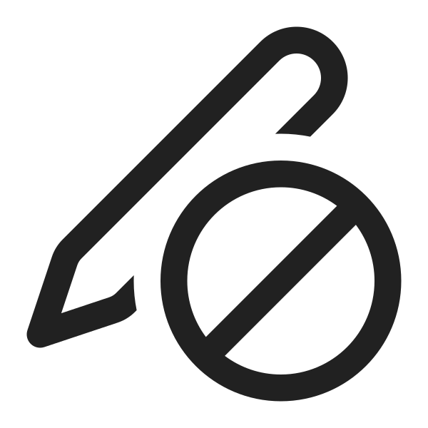 Ic Fluent Pen Prohibited 16 Regular