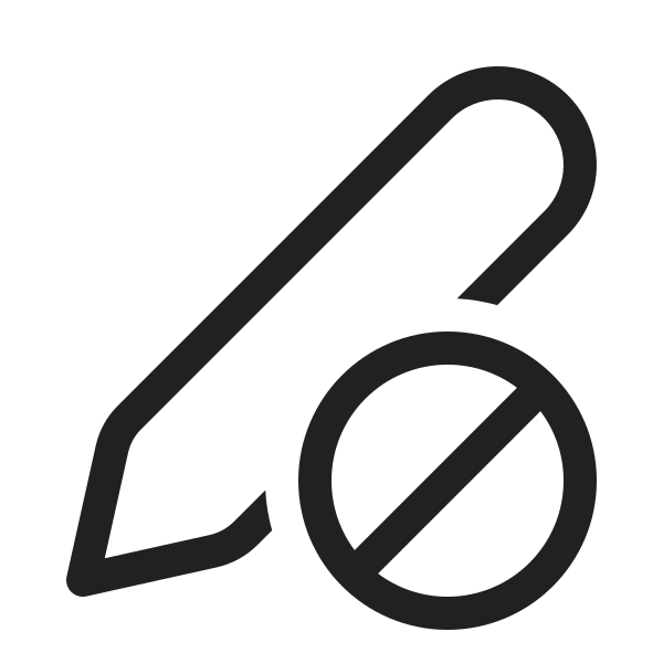 Ic Fluent Pen Prohibited 20 Regular