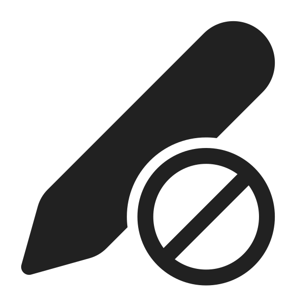 Ic Fluent Pen Prohibited 28 Filled