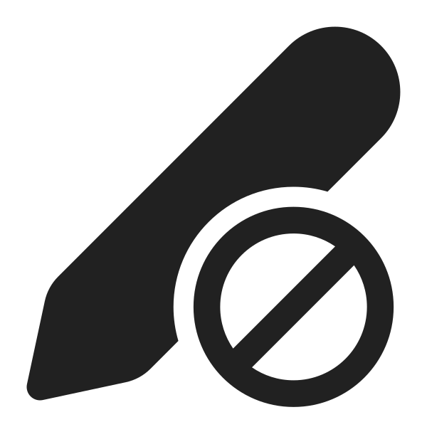 Ic Fluent Pen Prohibited 32 Filled