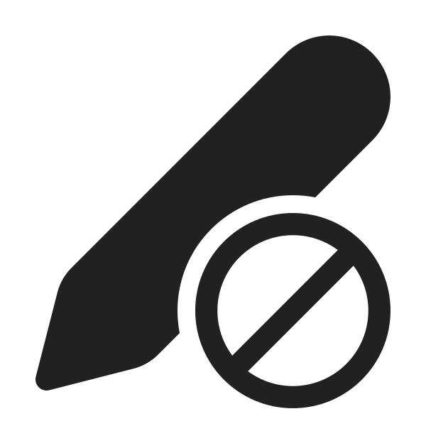 Ic Fluent Pen Prohibited 48 Filled