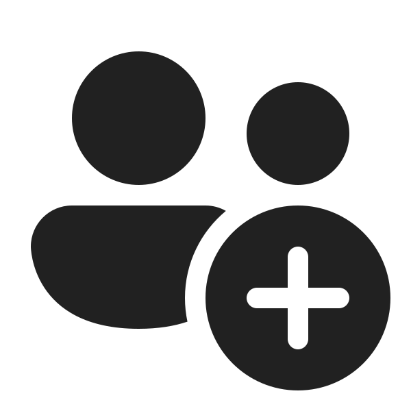 Ic Fluent People Add 20 Filled