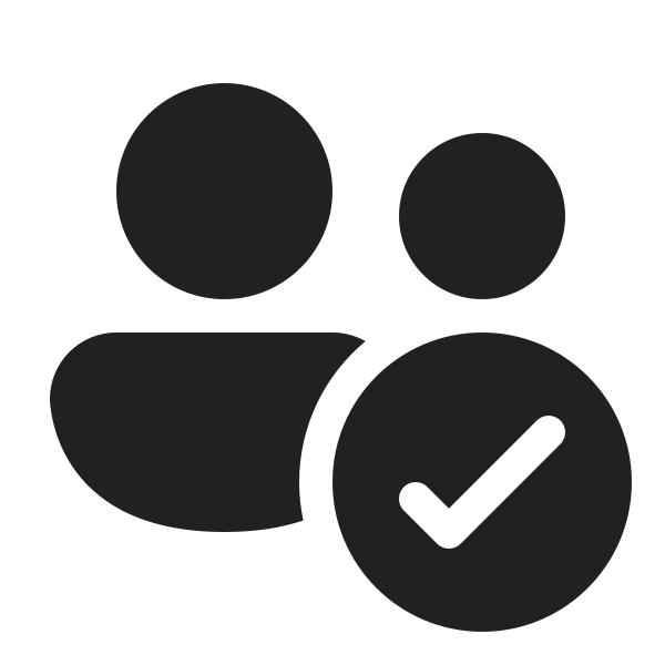 Ic Fluent People Checkmark 20 Filled