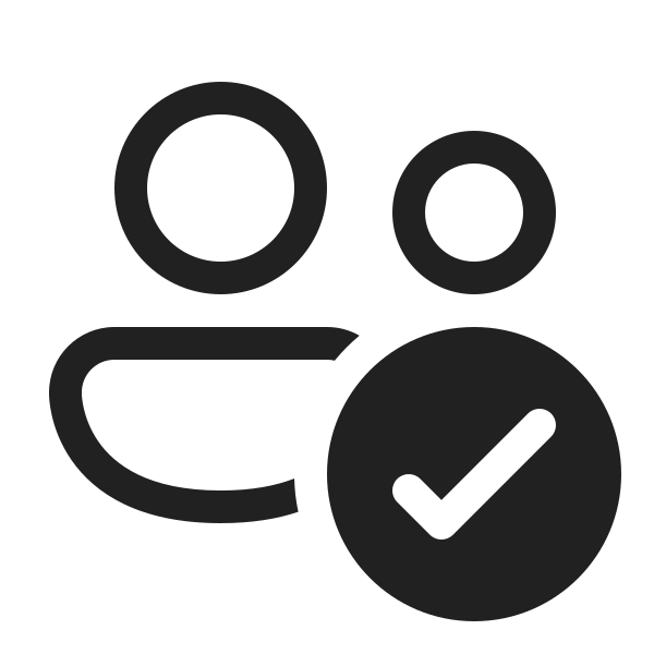 Ic Fluent People Checkmark 20 Regular