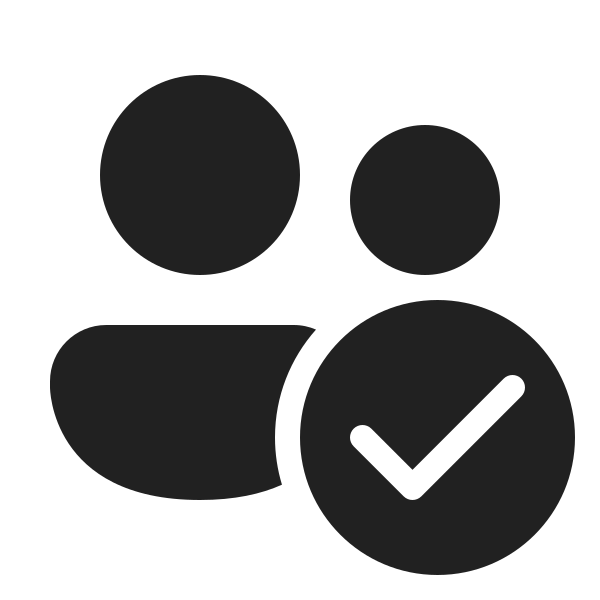 Ic Fluent People Checkmark 24 Filled