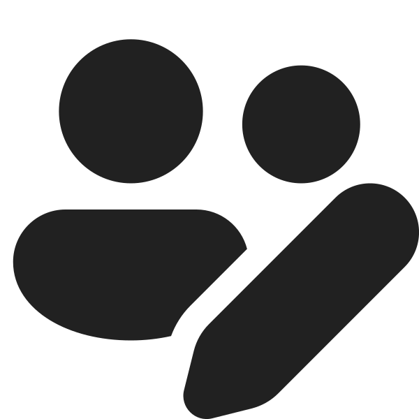 Ic Fluent People Edit 16 Filled
