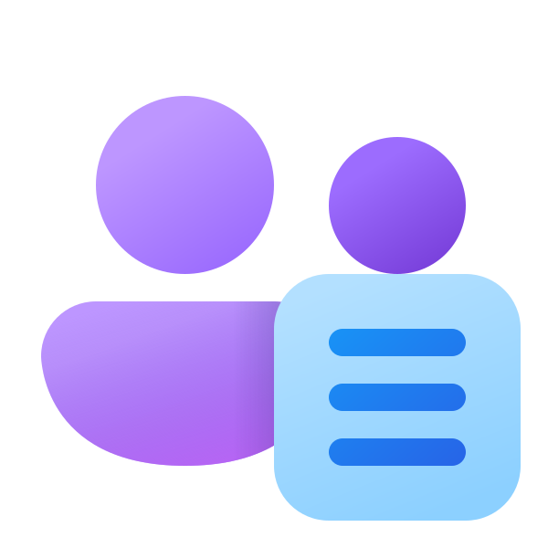 Ic Fluent People List 20 Color