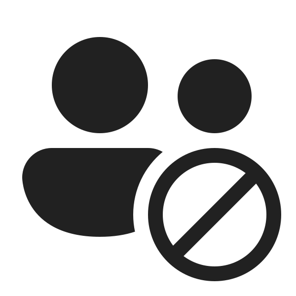 Ic Fluent People Prohibited 20 Filled