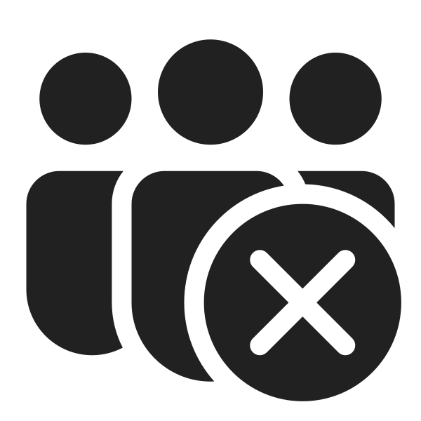 Ic Fluent People Team Delete 32 Filled