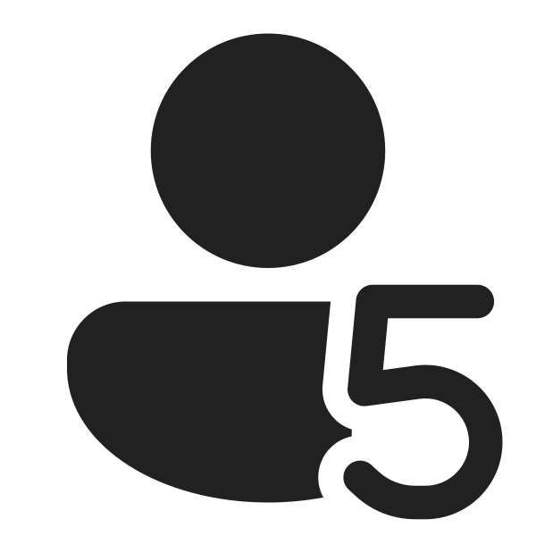 Ic Fluent Person 5 32 Filled