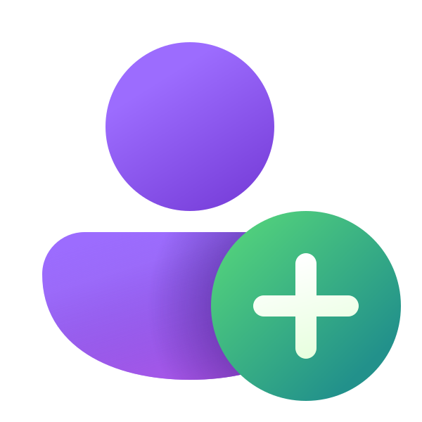 Ic Fluent Person Add 20 Color