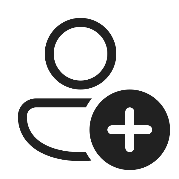 Ic Fluent Person Add 20 Regular