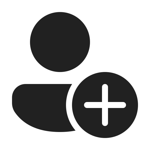 Ic Fluent Person Add 24 Filled