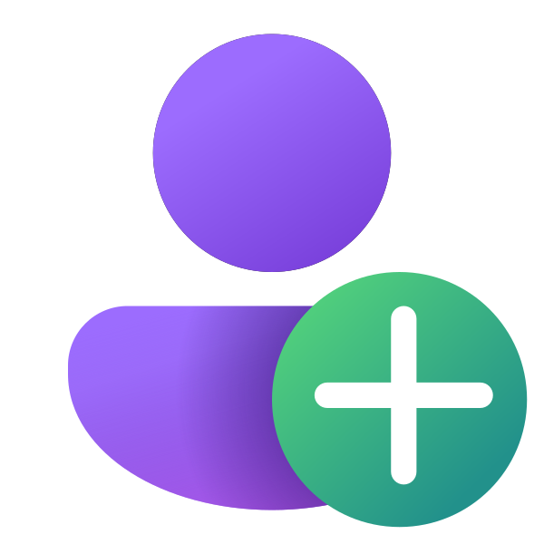 Ic Fluent Person Add 32 Color