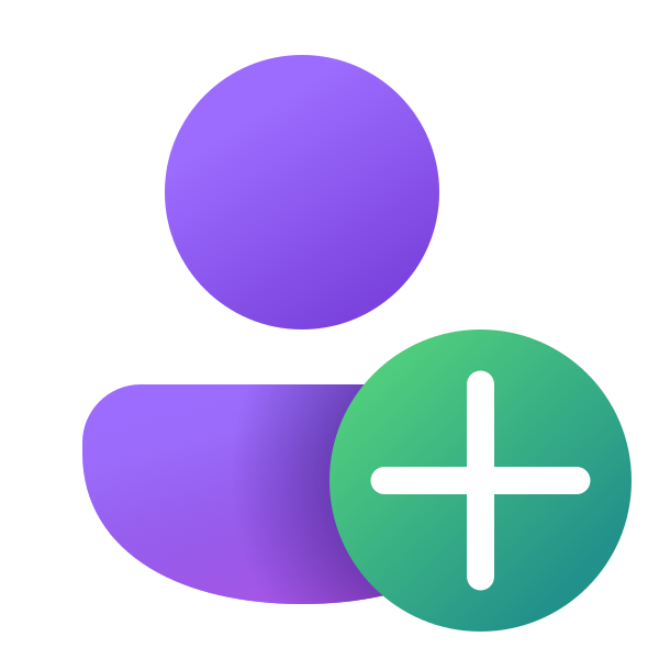Ic Fluent Person Add 48 Color