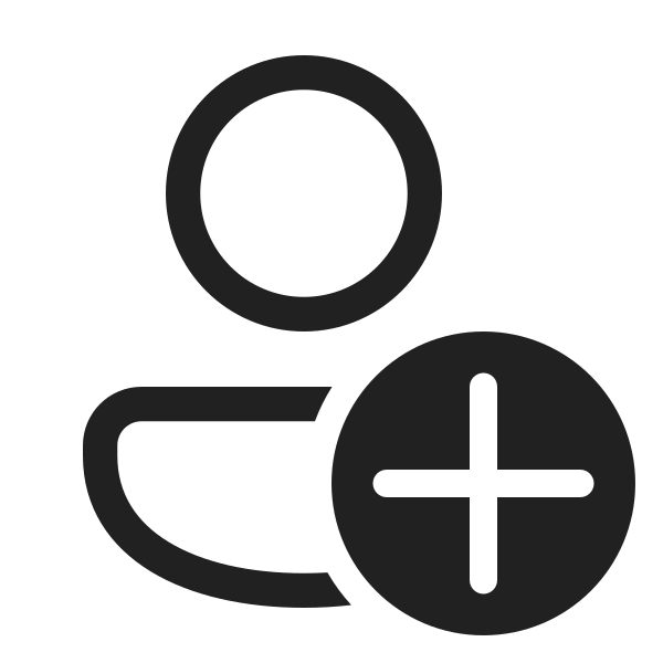Ic Fluent Person Add 48 Regular