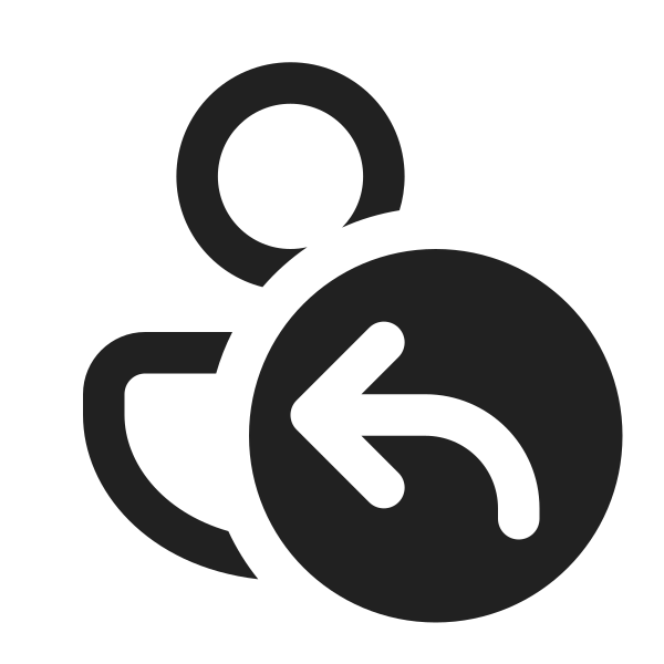 Ic Fluent Person Arrow Back 16 Regular