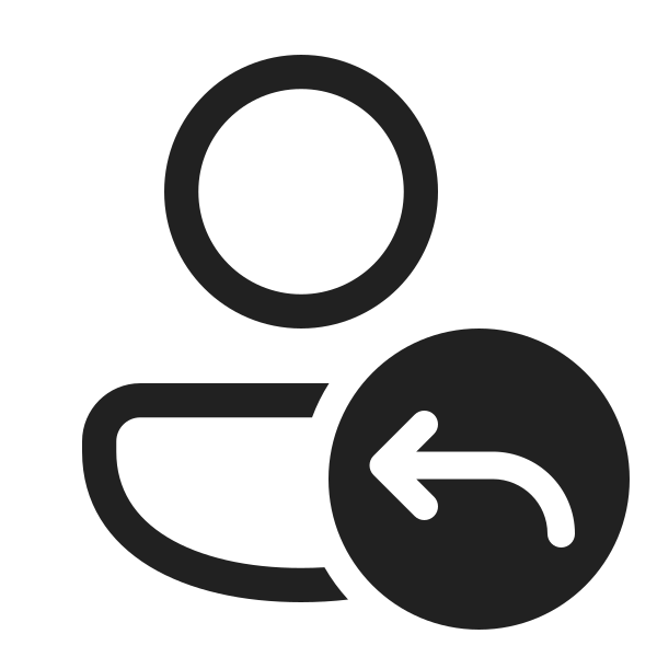 Ic Fluent Person Arrow Back 48 Regular