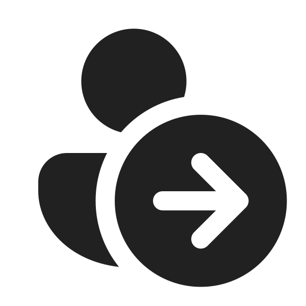 Ic Fluent Person Arrow Right 16 Filled