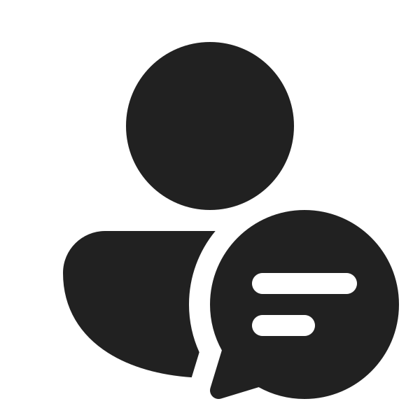 Ic Fluent Person Chat 20 Filled
