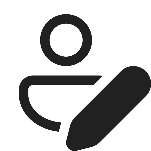 Ic Fluent Person Edit 16 Regular