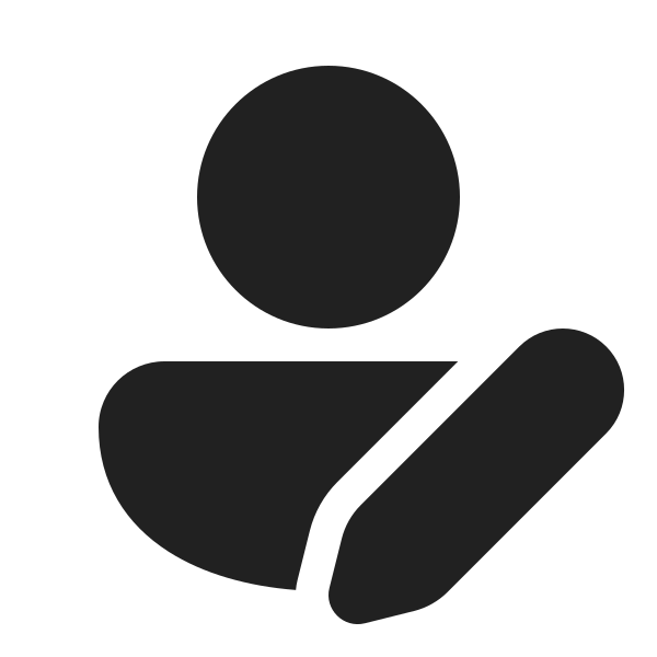 Ic Fluent Person Edit 20 Filled