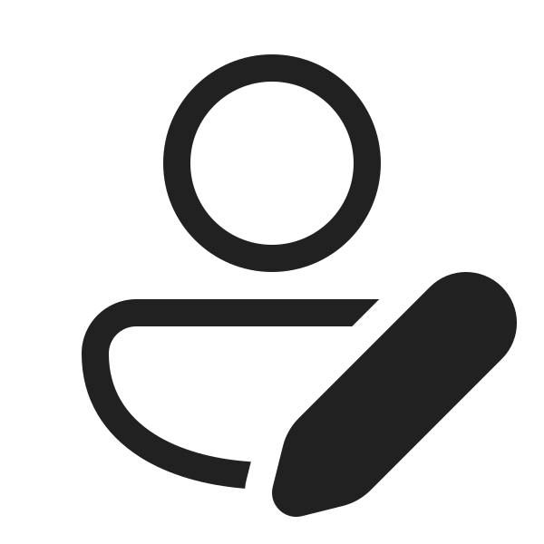 Ic Fluent Person Edit 20 Regular