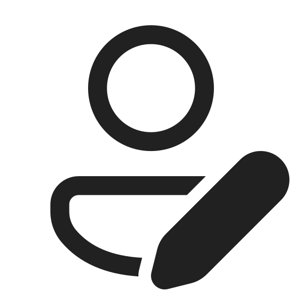 Ic Fluent Person Edit 24 Regular