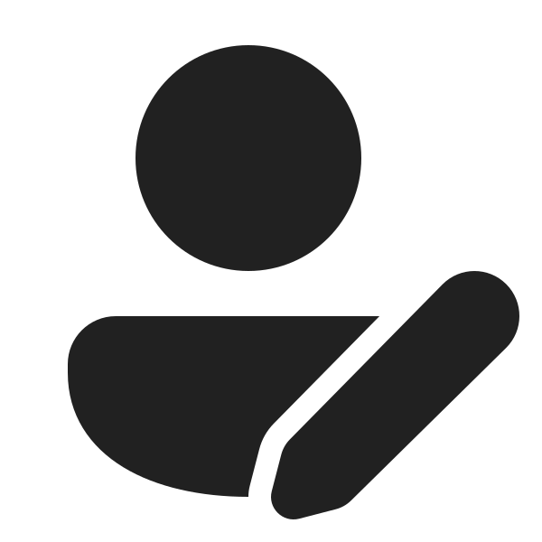 Ic Fluent Person Edit 48 Filled