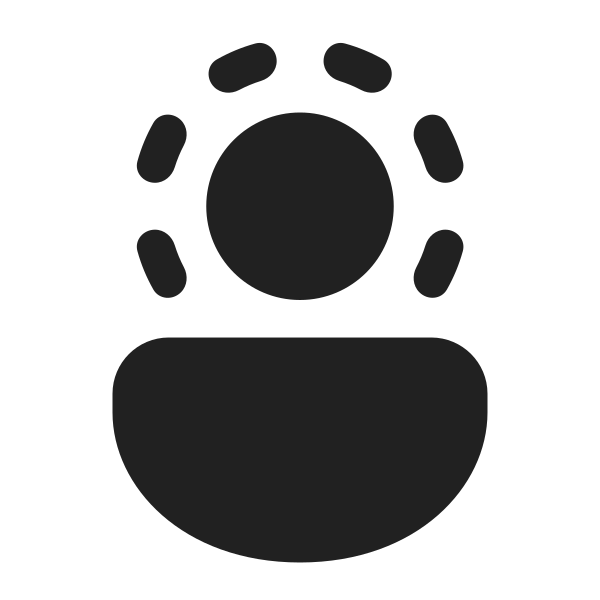 Ic Fluent Person Head Hint 16 Filled