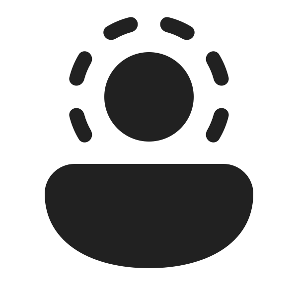 Ic Fluent Person Head Hint 20 Filled