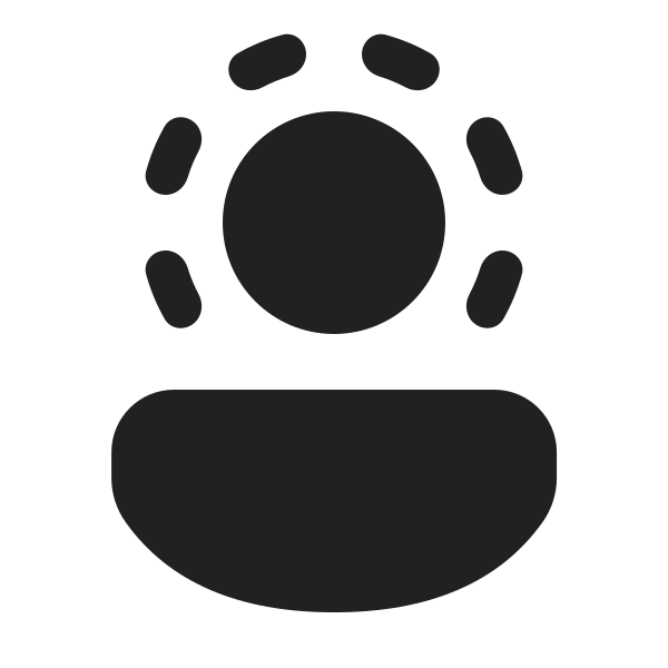 Ic Fluent Person Head Hint 24 Filled