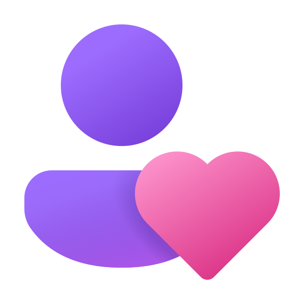 Ic Fluent Person Heart 24 Color