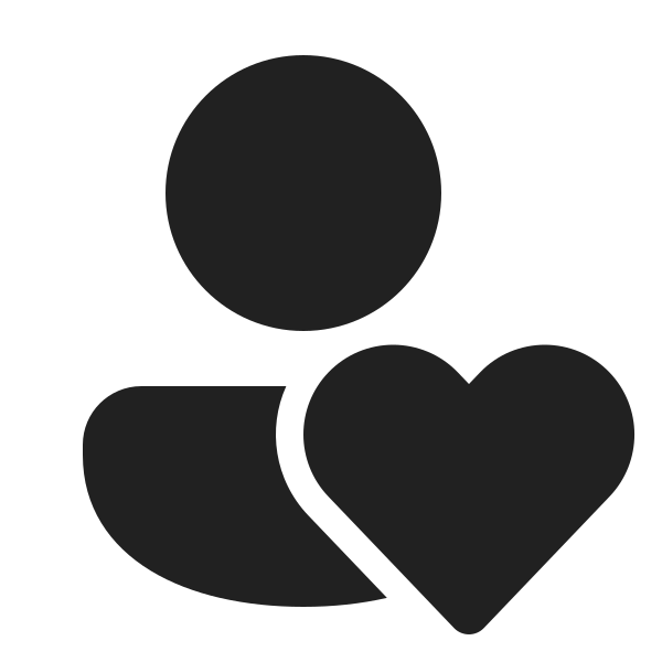 Ic Fluent Person Heart 48 Filled