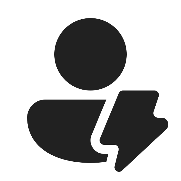 Ic Fluent Person Lightning 20 Filled