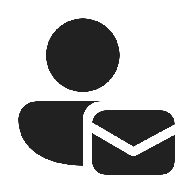 Ic Fluent Person Mail 20 Filled